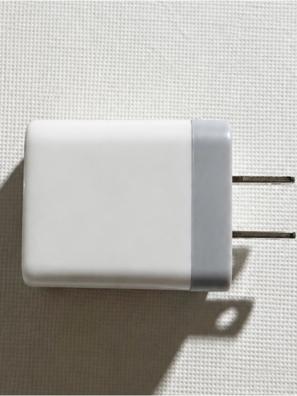 20W USB C PD USB A QC Fast Charger Dual Port Wall Power Adapter White